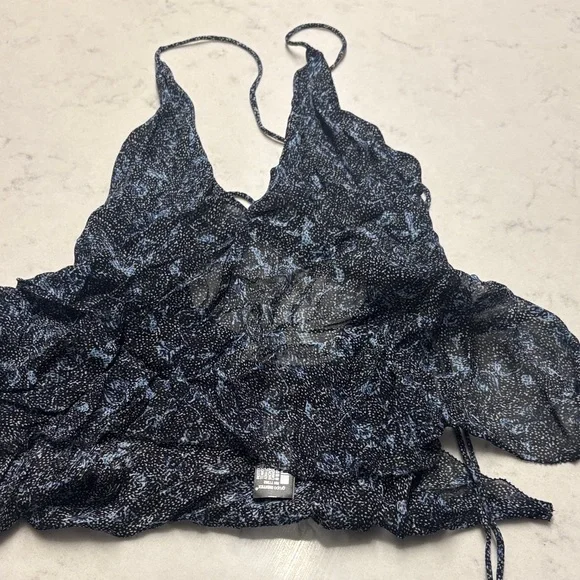 Zara set - great as a fun cover up! XS - Picture 3 of 4